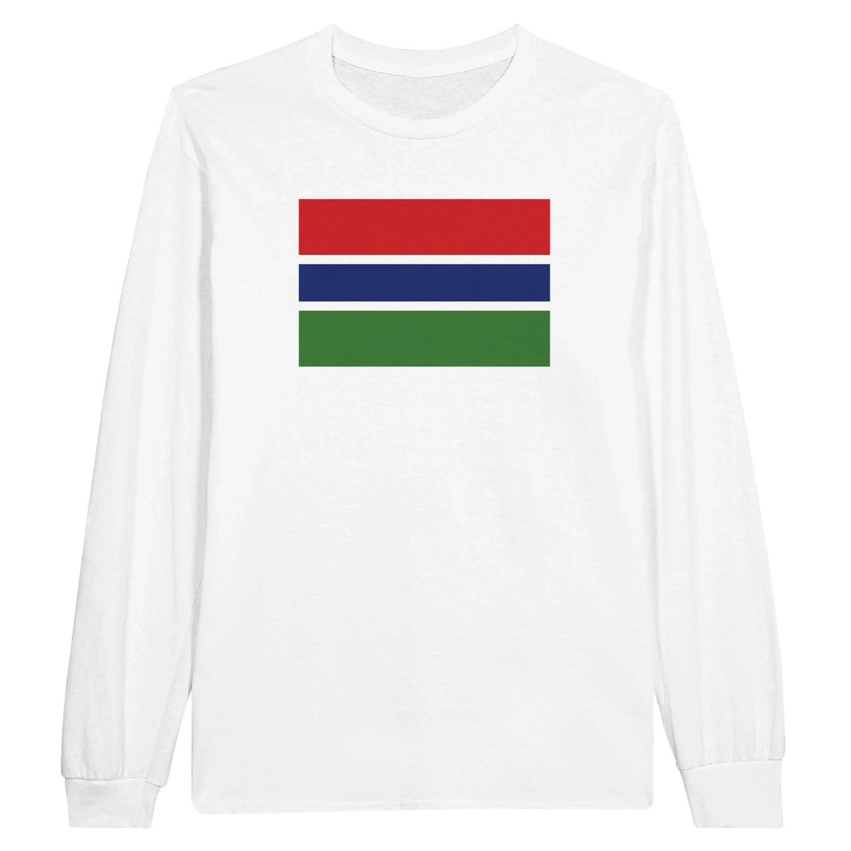 T-shirt manches longues gambie coton mélangé douceur exceptionnelle