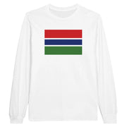 T-shirt manches longues gambie coton mélangé douceur exceptionnelle