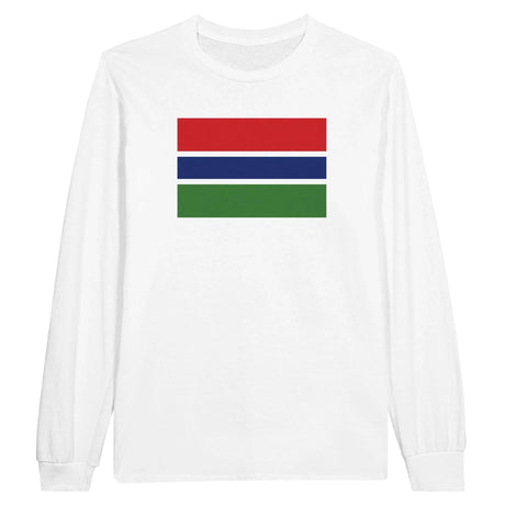 T-shirt manches longues gambie coton mélangé douceur exceptionnelle