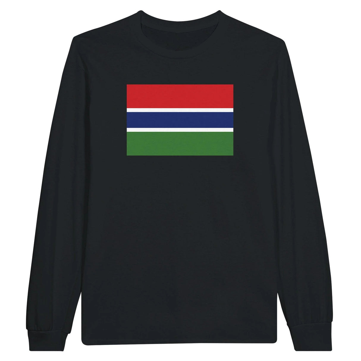 T-shirt manches longues gambie coton mélangé douceur exceptionnelle