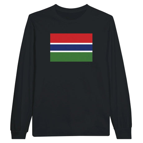 T-shirt manches longues gambie coton mélangé douceur exceptionnelle