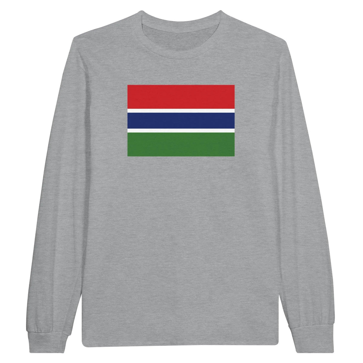 T-shirt manches longues gambie coton mélangé douceur exceptionnelle