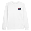 T-shirt manches longues géorgie du sud broderie couleur coton