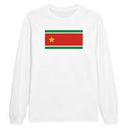 T-shirt manches longues guadeloupe coton mélangé imprimé