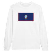 T-shirt manches longues guam couleur coton mélangé doux