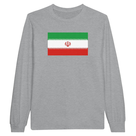 T-shirt manches longues iran coton mélangé douceur exceptionnelle