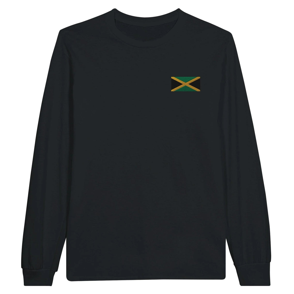T-shirt manches longues jamaïque broderie couleur coton doux