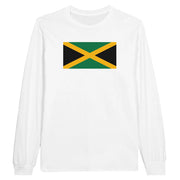 T-shirt manches longues jamaïque coton mélangé imprimé