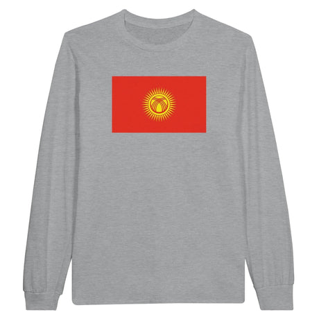 T-shirt manches longues kirghizistan coton douceur exceptionnelle
