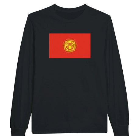 T-shirt manches longues kirghizistan coton douceur exceptionnelle