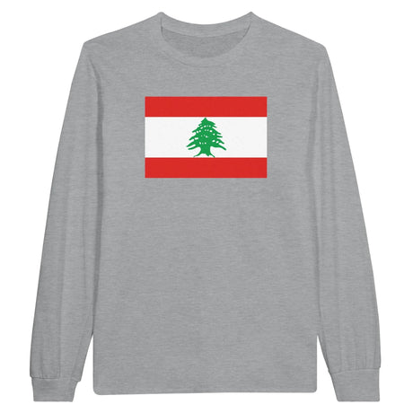 T-shirt manches longues liban couleur coton douceur exceptionnelle