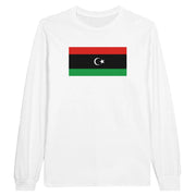 T-shirt manches longues libye couleur coton mélangé doux