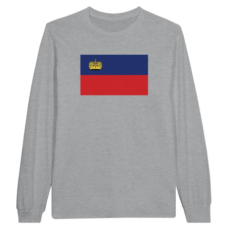 T-shirt manches longues liechtenstein coton douceur exceptionnelle