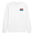 T-shirt manches longues luxembourg coton doux broderie couleur