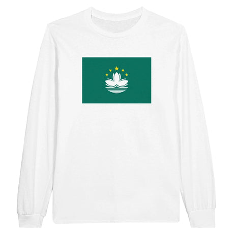 T-shirt manches longues macao coton mélangé douceur exceptionnelle
