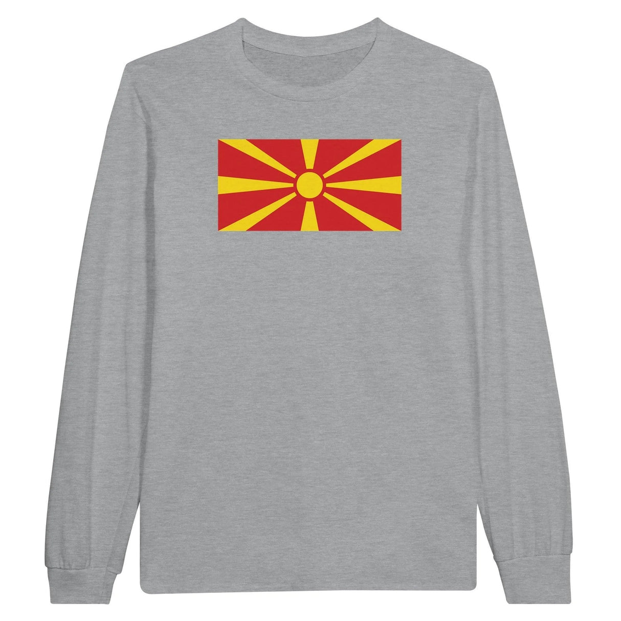 T-shirt manches longues macédoine coton douceur exceptionnelle