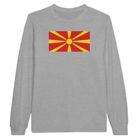T-shirt manches longues macédoine coton douceur exceptionnelle