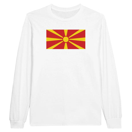 T-shirt manches longues macédoine coton douceur exceptionnelle