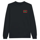 T-shirt manches longues maldives coton doux broderie couleur