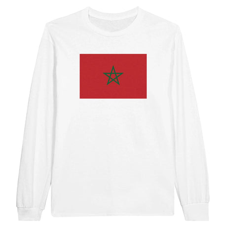 T-shirt manches longues maroc coton mélangé douceur exceptionnelle
