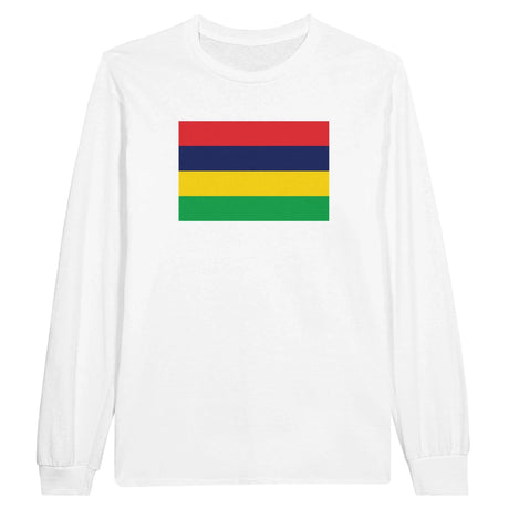 T-shirt manches longues maurice coton mélangé douceur naturelle