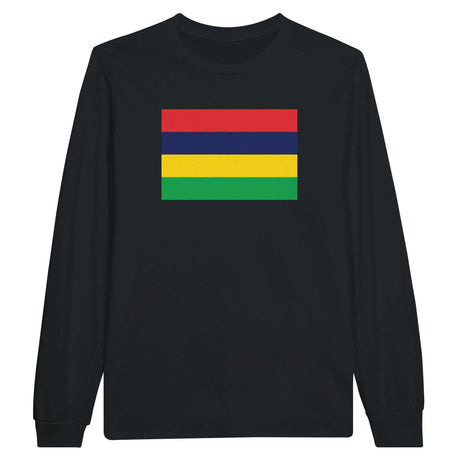 T-shirt manches longues maurice coton mélangé douceur naturelle