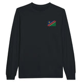 T-shirt manches longues namibie broderie coton doux