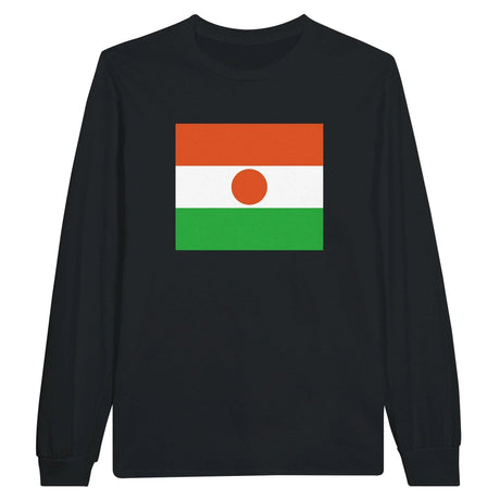 T-shirt manches longues niger coton mélangé douceur exceptionnelle