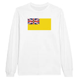 T-shirt manches longues niue couleur coton mélangé douce