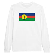 T-shirt manches longues nouvelle-calédonie coton mélangé