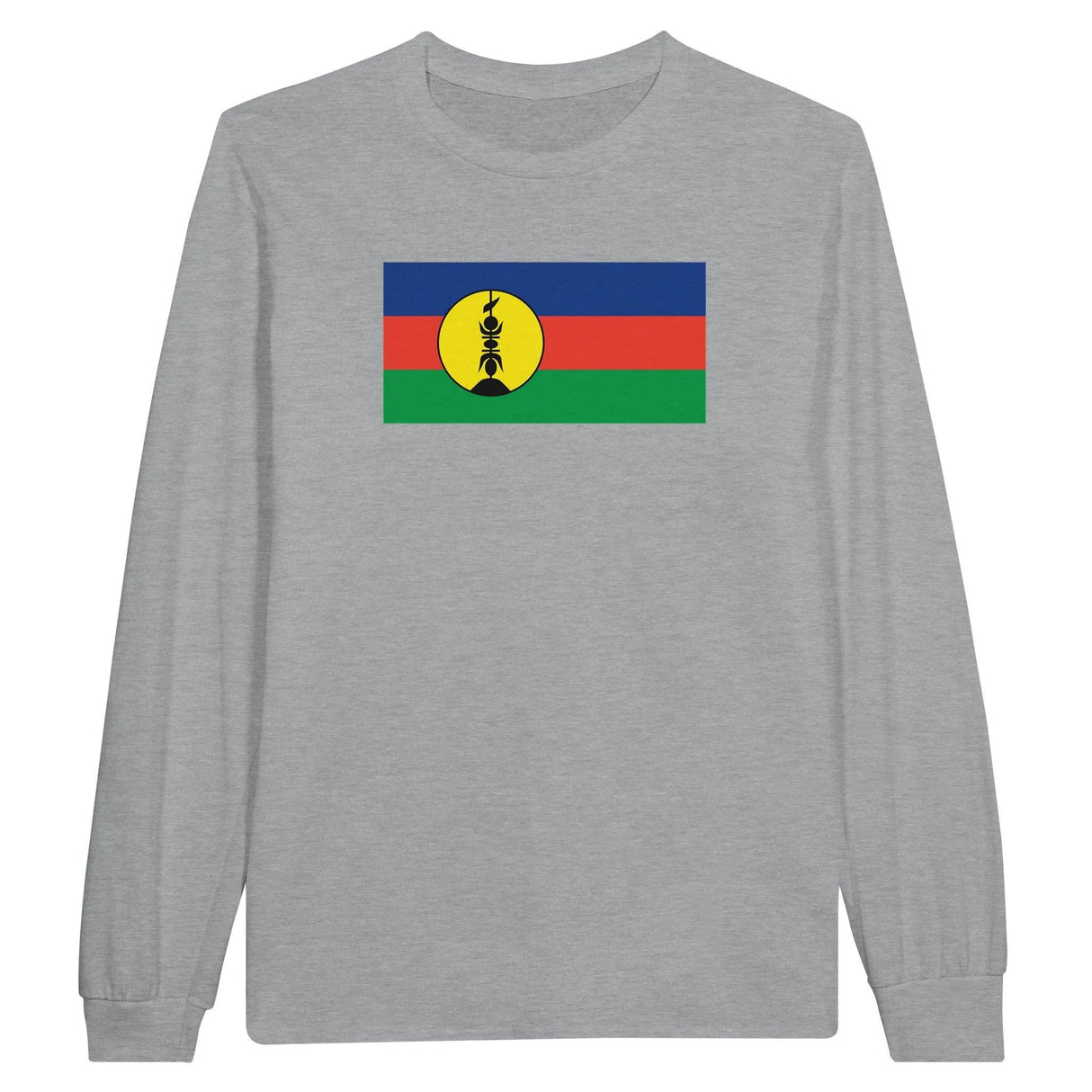 T-shirt manches longues nouvelle-calédonie coton mélangé