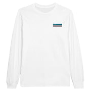 T-shirt manches longues ouzbékistan broderie coton doux