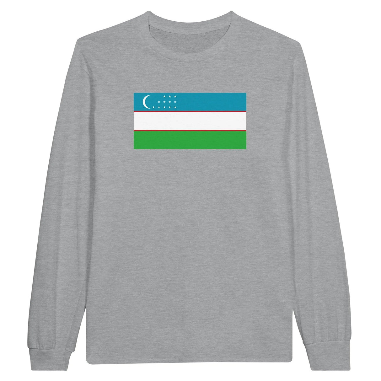 T-shirt manches longues ouzbékistan coton douceur exceptionnelle