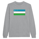 T-shirt manches longues ouzbékistan coton douceur exceptionnelle