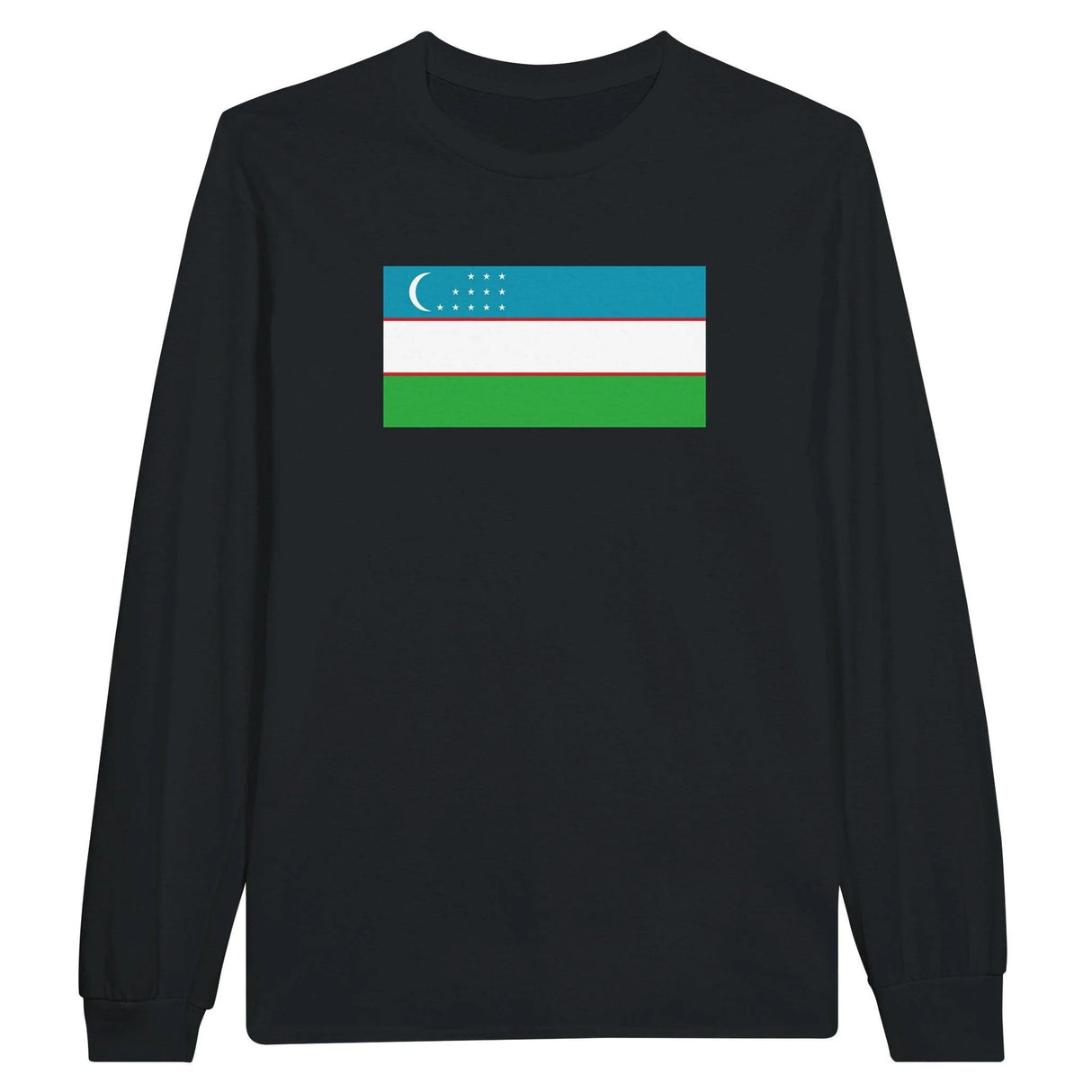 T-shirt manches longues ouzbékistan coton douceur exceptionnelle
