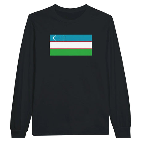 T-shirt manches longues ouzbékistan coton douceur exceptionnelle