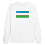 T-shirt manches longues ouzbékistan coton douceur exceptionnelle