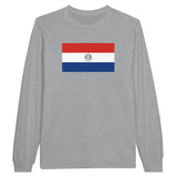 T-shirt manches longues paraguay coton mélangé imprimé doux