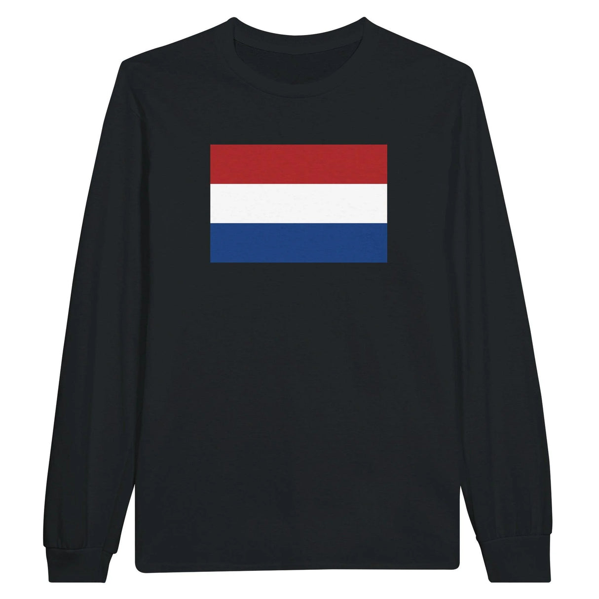 T-shirt manches longues pays-bas coton mélangé imprimé