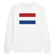 T-shirt manches longues pays-bas coton mélangé imprimé