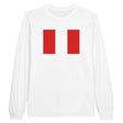 T-shirt manches longues pérou couleur coton mélangé doux