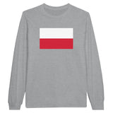 T-shirt manches longues pologne coton mélangé douceur exceptionnelle