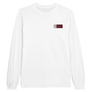 T-shirt manches longues qatar broderie couleur coton doux