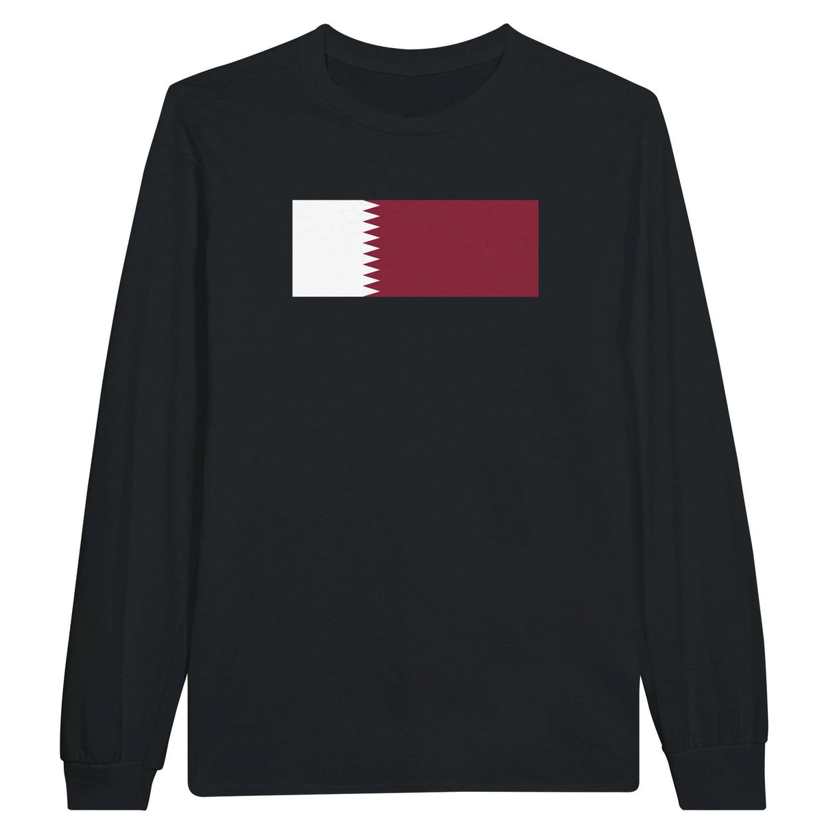 T-shirt manches longues qatar coton mélangé imprimé doux