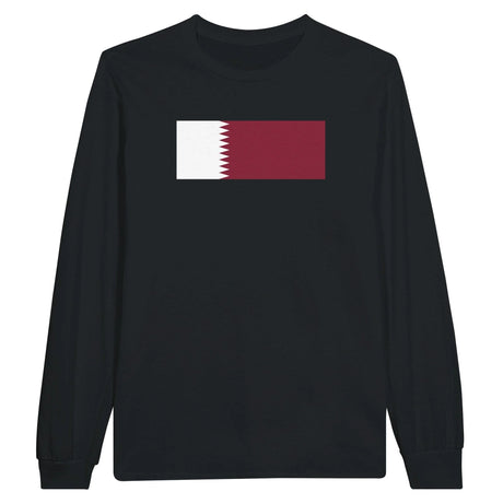 T-shirt manches longues qatar coton mélangé imprimé doux