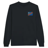 T-shirt manches longues république démocratique coton brodé