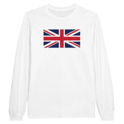 T-shirt manches longues royaume-uni coton mélangé doux