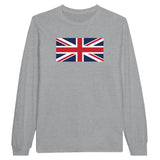 T-shirt manches longues royaume-uni coton mélangé doux