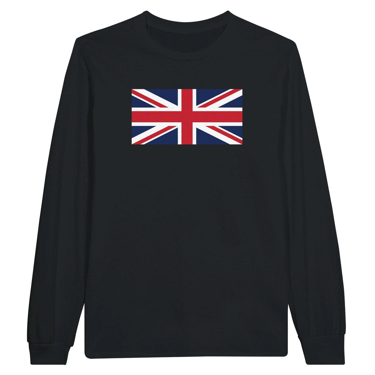 T-shirt manches longues royaume-uni coton mélangé doux