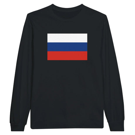 T-shirt manches longues russie coton mélangé douceur exceptionnelle